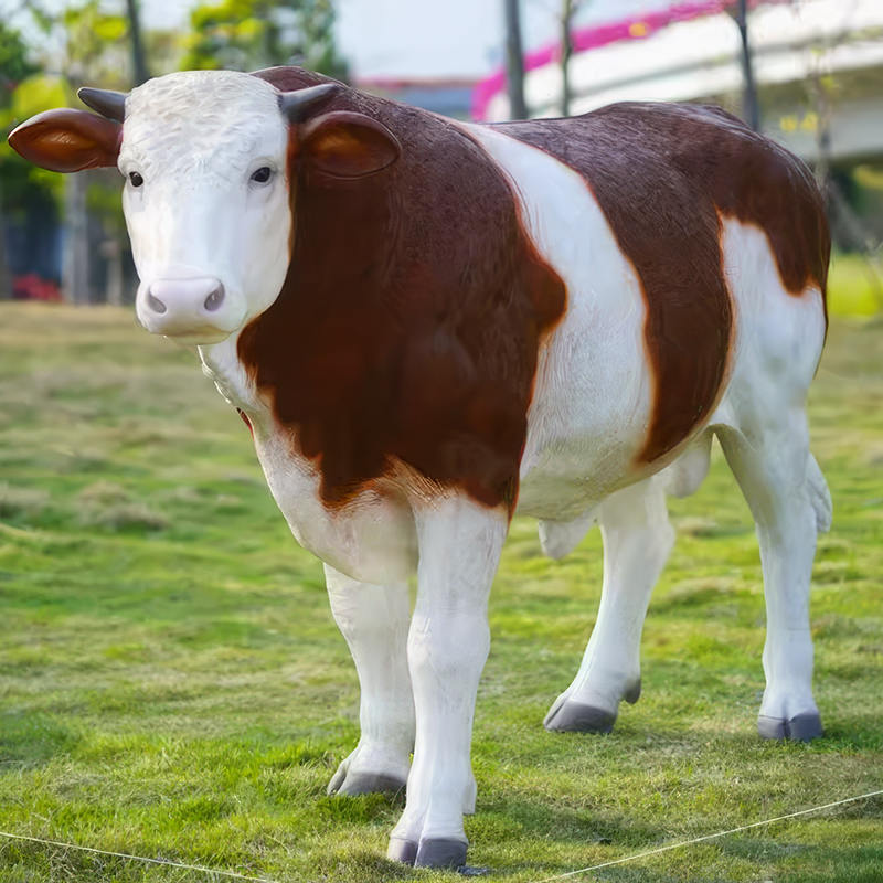 Simulated Cow Sculpture