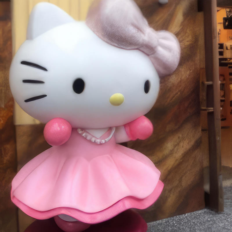 Hello Kitty Sculpture