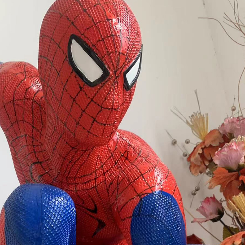 Spiderman Sculpture