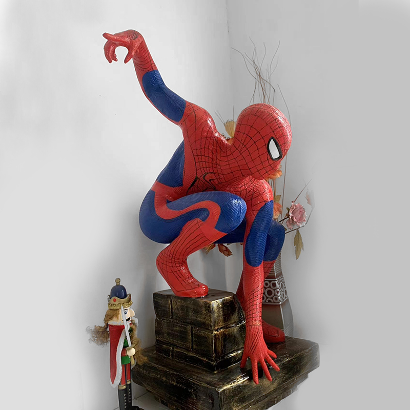 Spiderman Sculpture