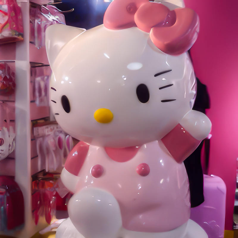 Hello Kitty Sculpture