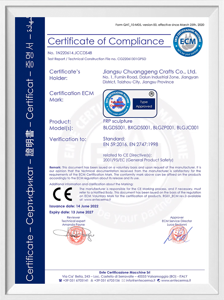 CE Certificate